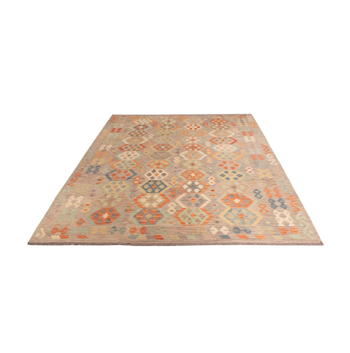 Alfombra Kelim - Splash - 300 x 209 cm - multicolor