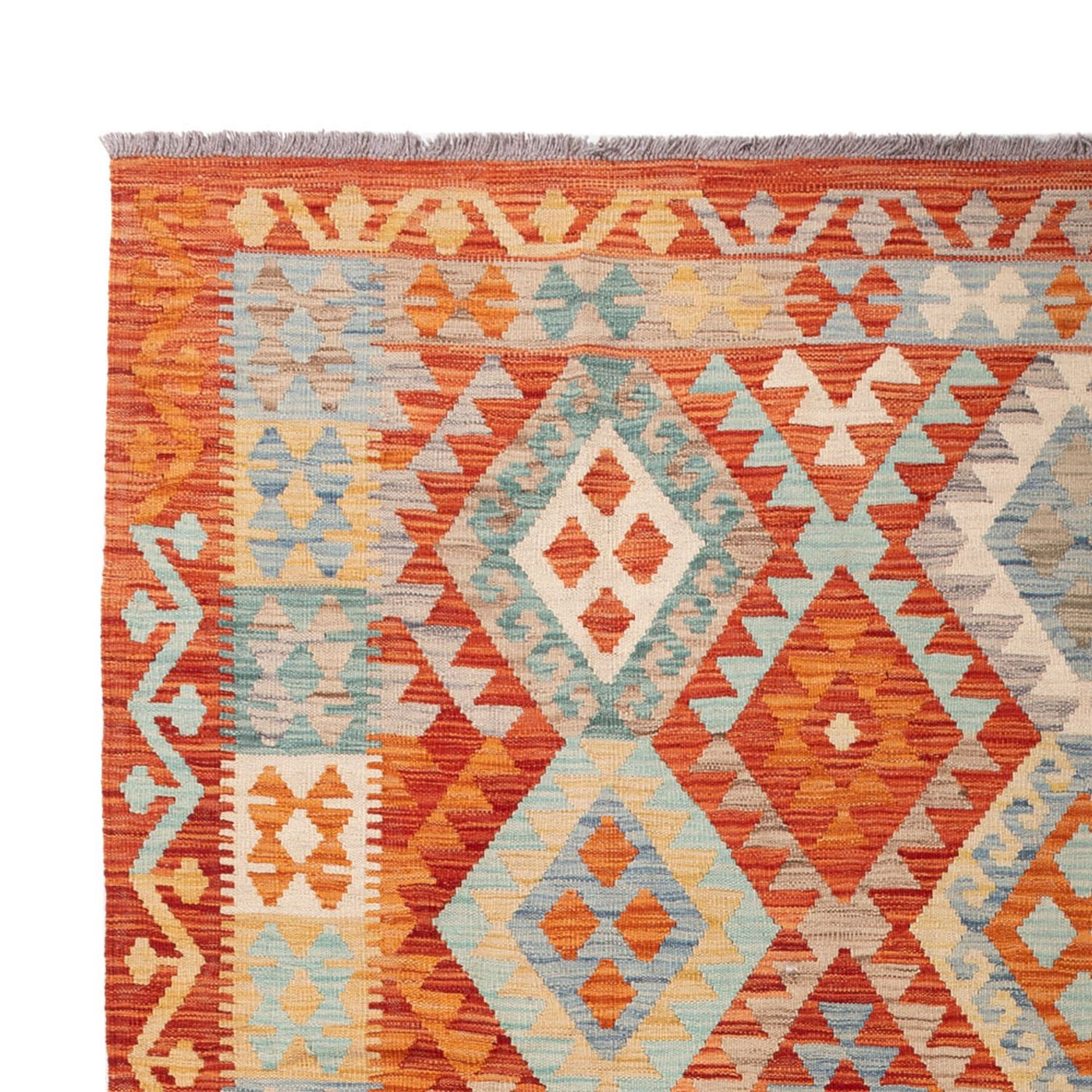 Kilim Maimana Alfombra 291x201cm - Alfombra de lana