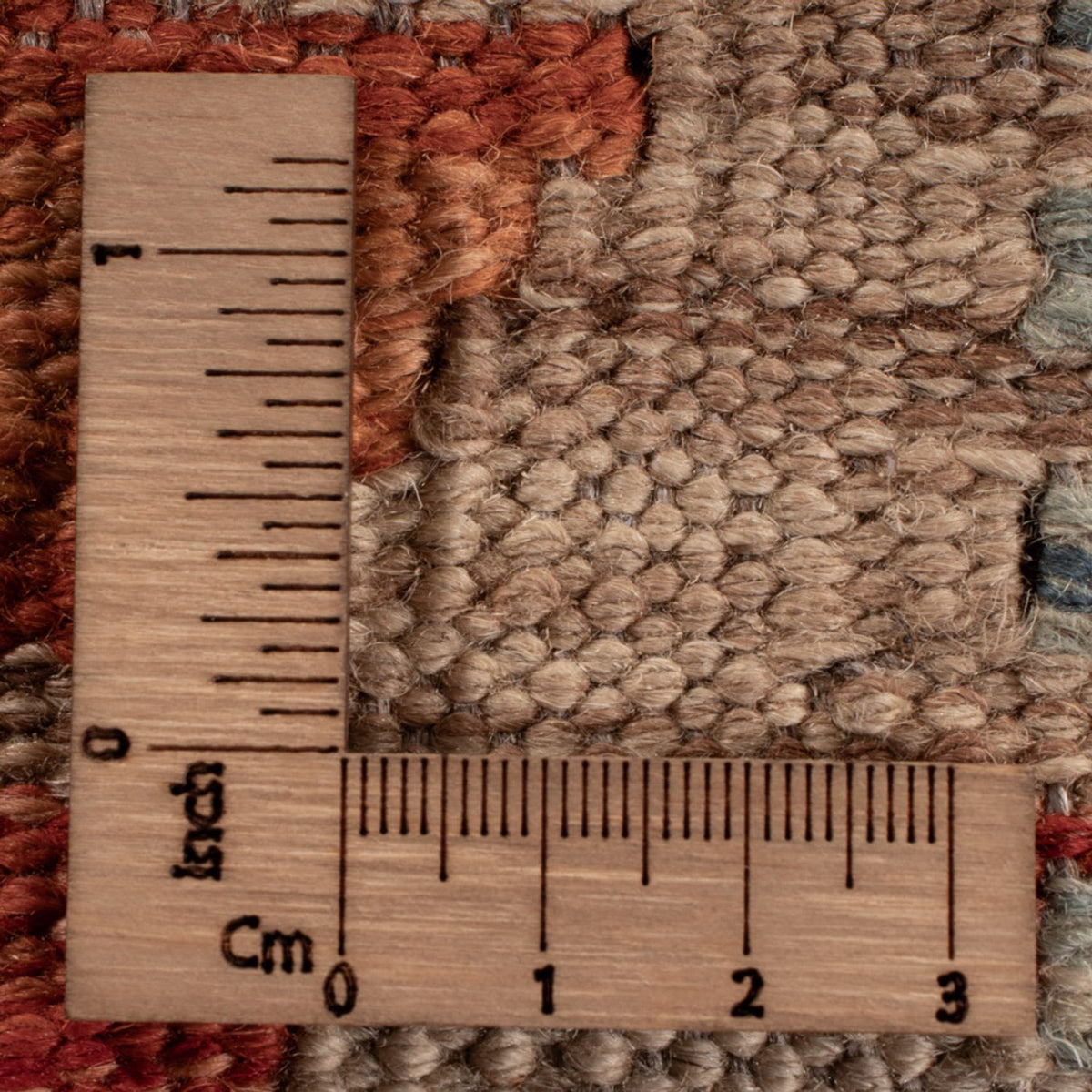 Alfombra Kelim - Splash - 291 x 201 cm - multicolor