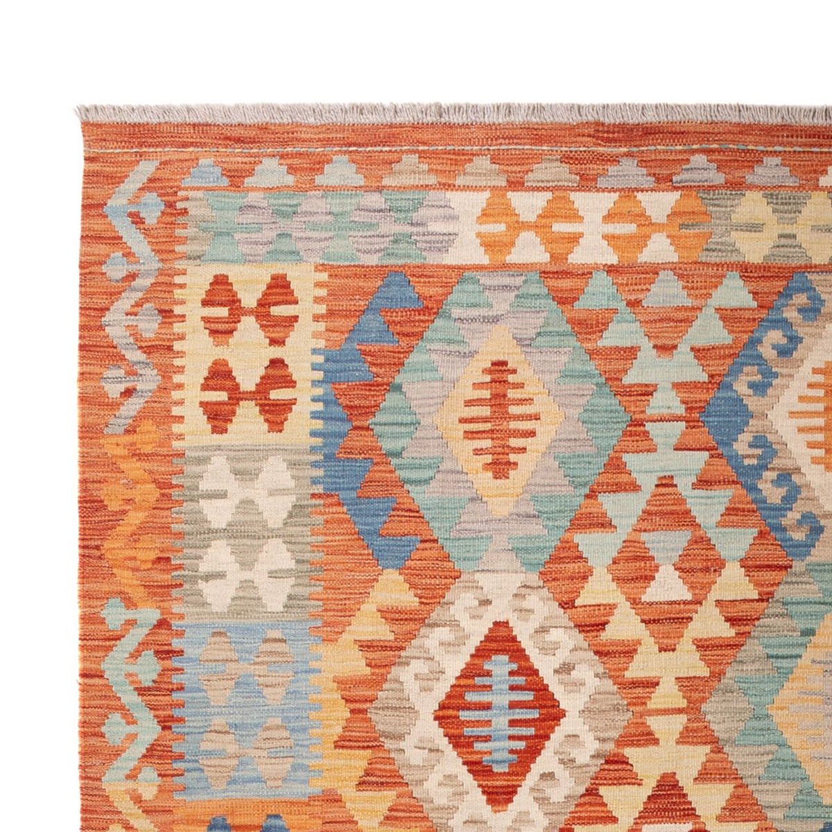 Kilim Maimana Alfombra 198x292cm - Alfombra de lana