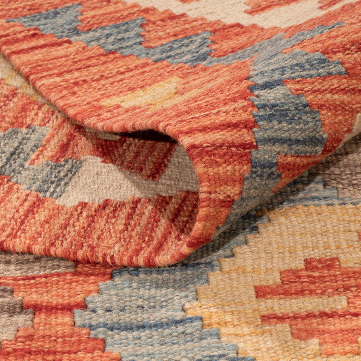 Alfombra Kelim - Splash - 303 x 203 cm - multicolor