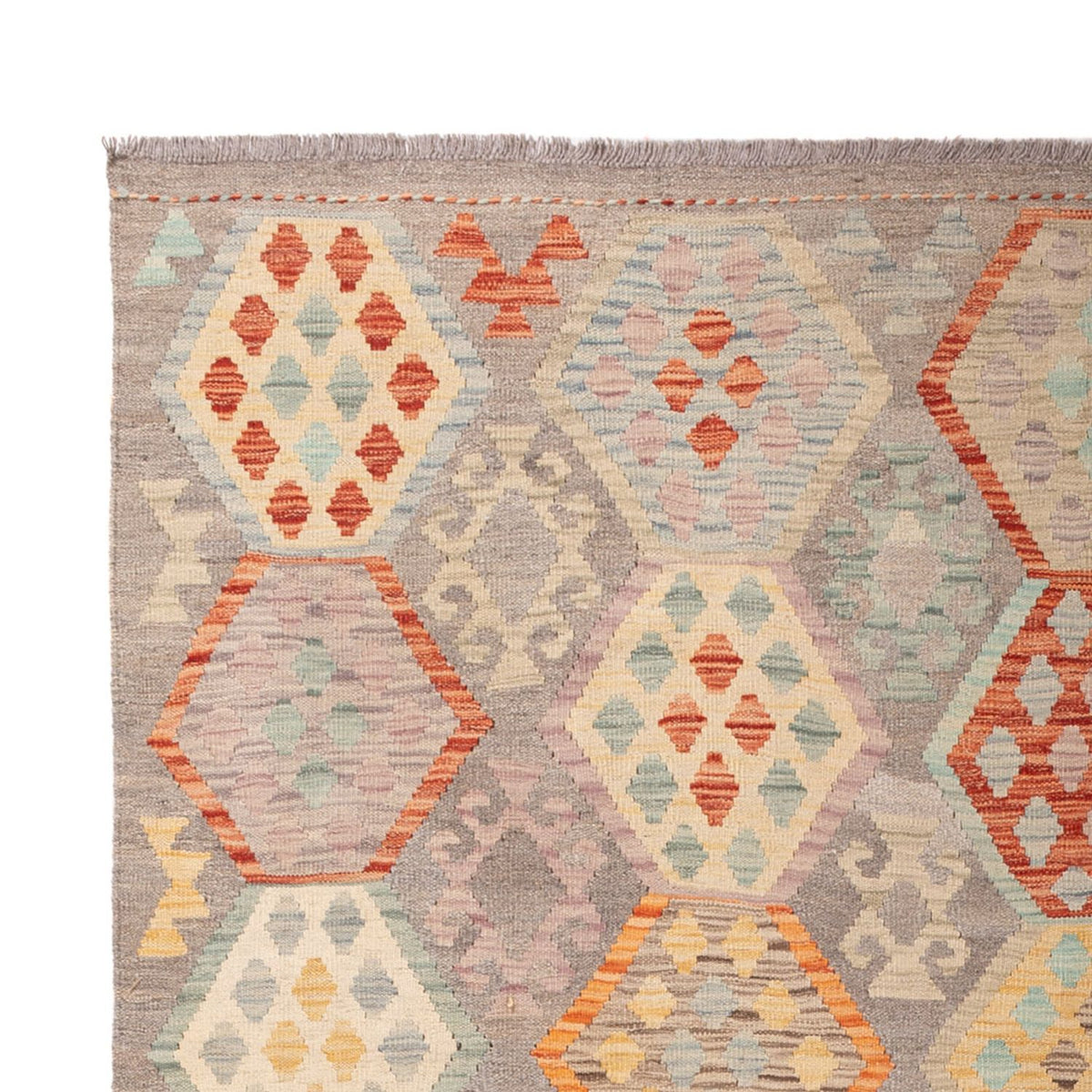 Kilim Maimana Alfombra 202x288cm - Alfombra de lana