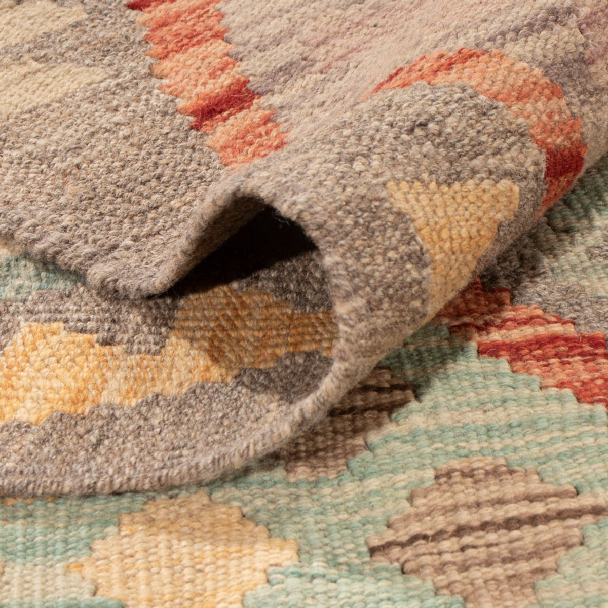 Alfombra Kelim - Splash - 288 x 202 cm - multicolor