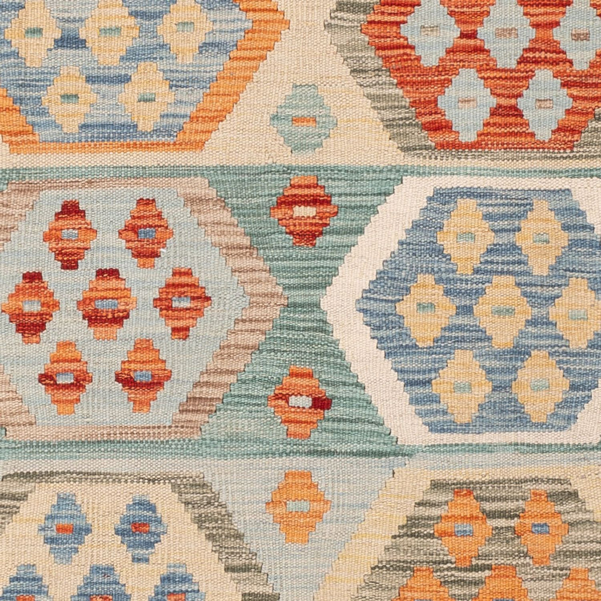 Alfombra Kelim - Splash - 187 x 119 cm - multicolor