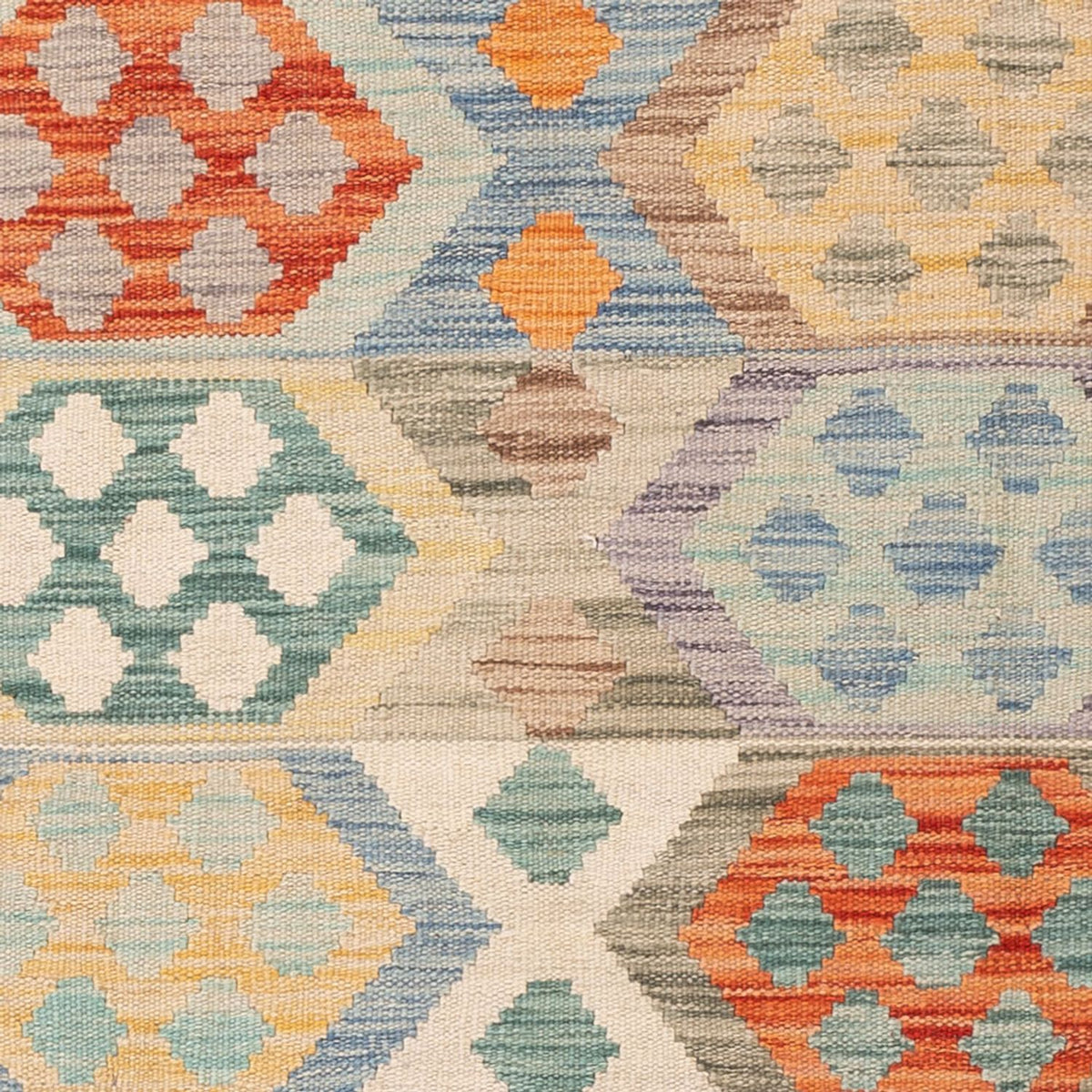 Alfombra Kelim - Splash - 179 x 126 cm - multicolor