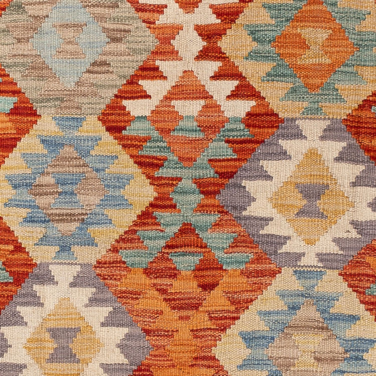 Alfombra Kelim - Splash - 171 x 129 cm - multicolor