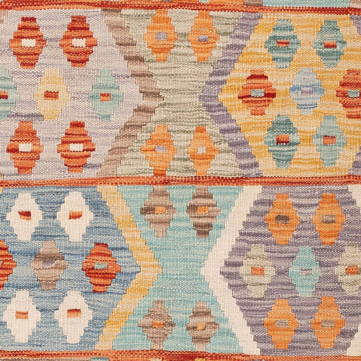 Alfombra Kelim - Splash - 177 x 125 cm - multicolor