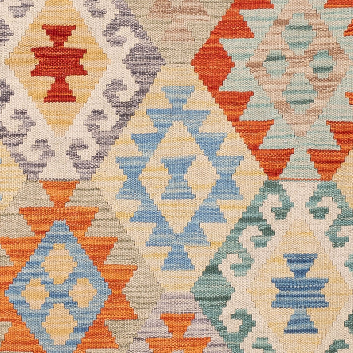 Alfombra Kelim - Splash - 170 x 122 cm - multicolor