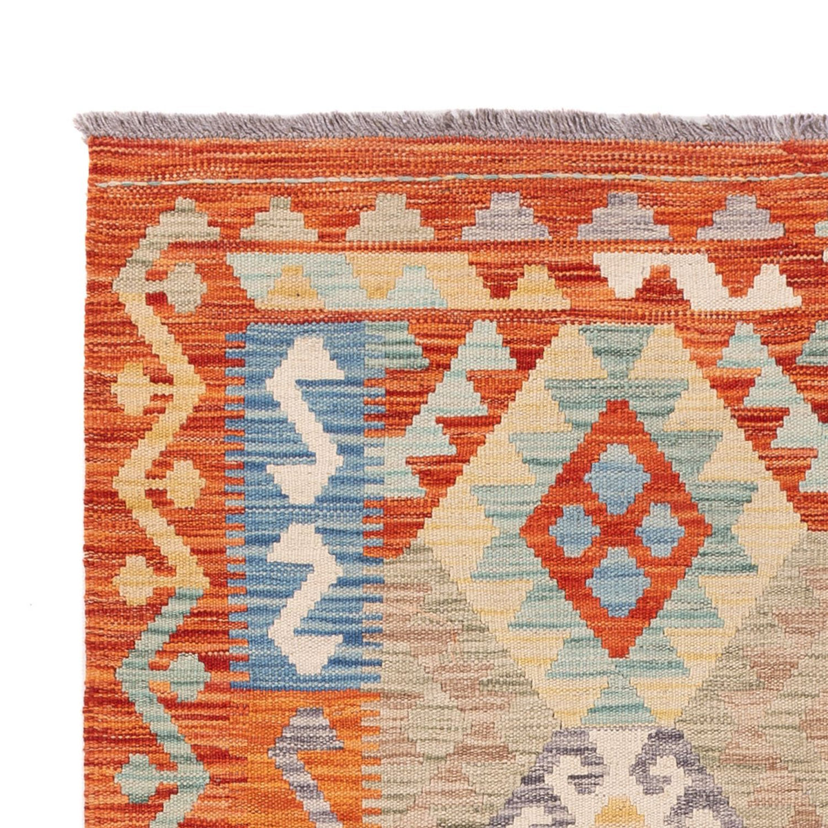 Alfombra Kelim - Splash - 170 x 122 cm - multicolor