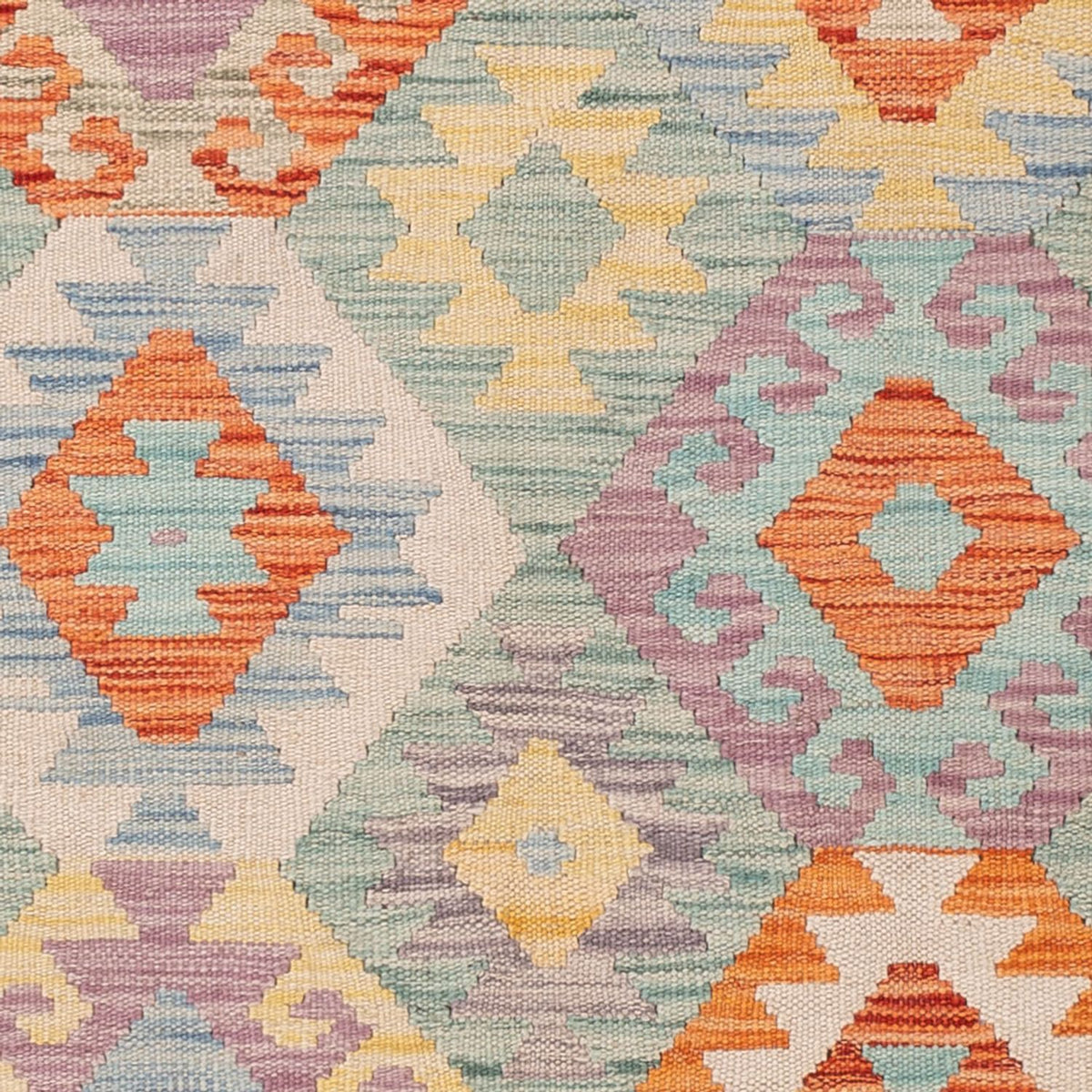 Alfombra Kelim - Splash - 178 x 128 cm - multicolor