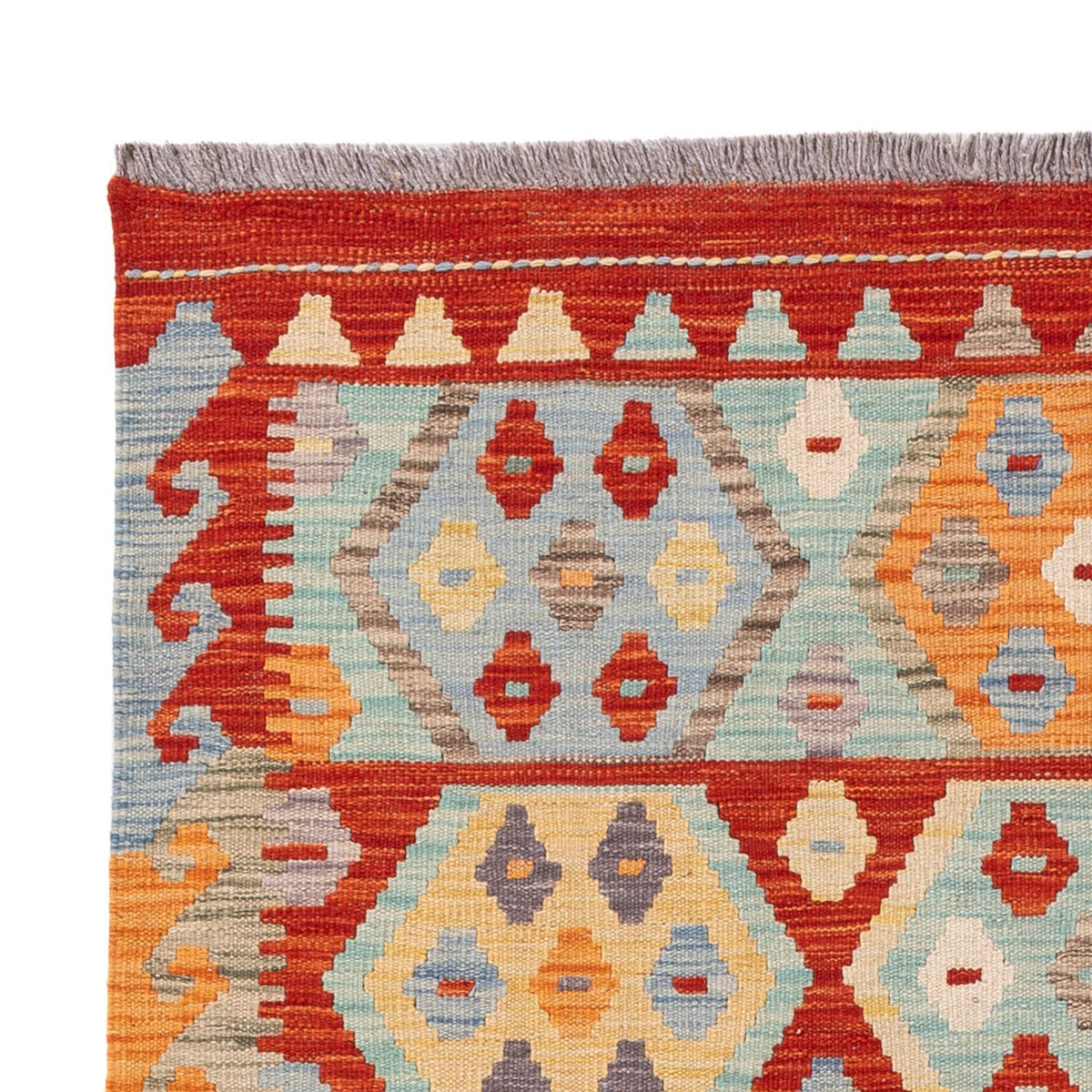 Alfombra Kelim - Splash - 176 x 123 cm - multicolor