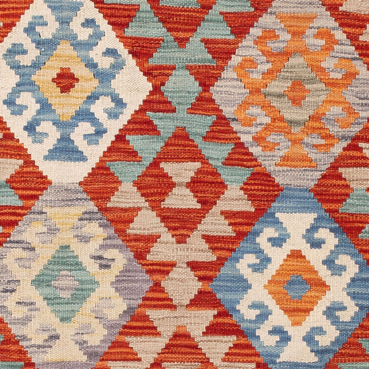 Alfombra Kelim - Splash - 174 x 126 cm - multicolor