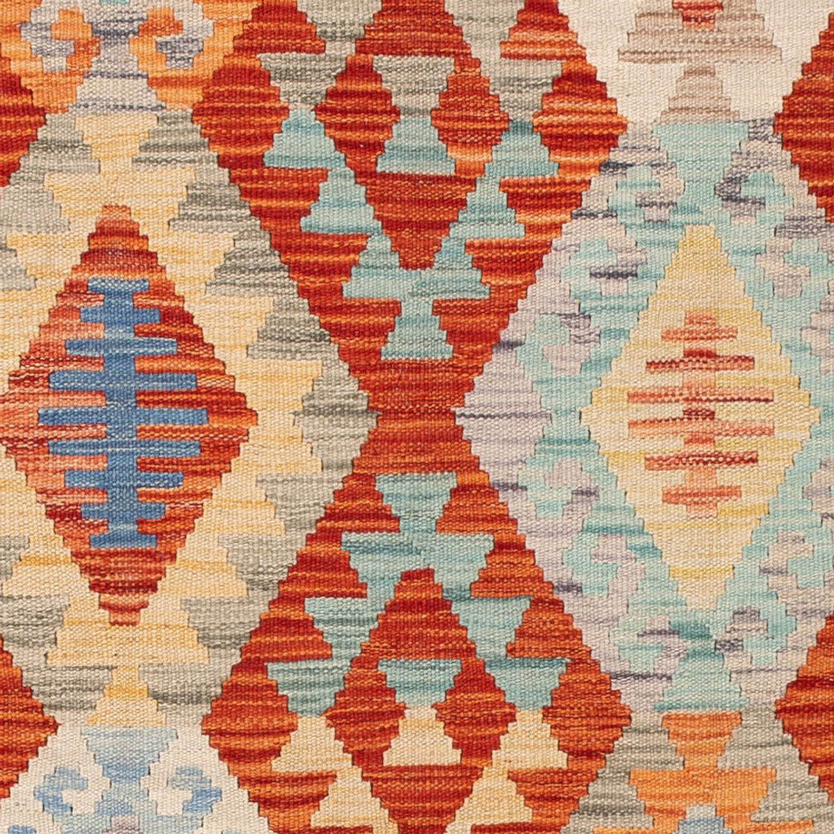 Alfombra Kelim - Splash - 183 x 127 cm - multicolor