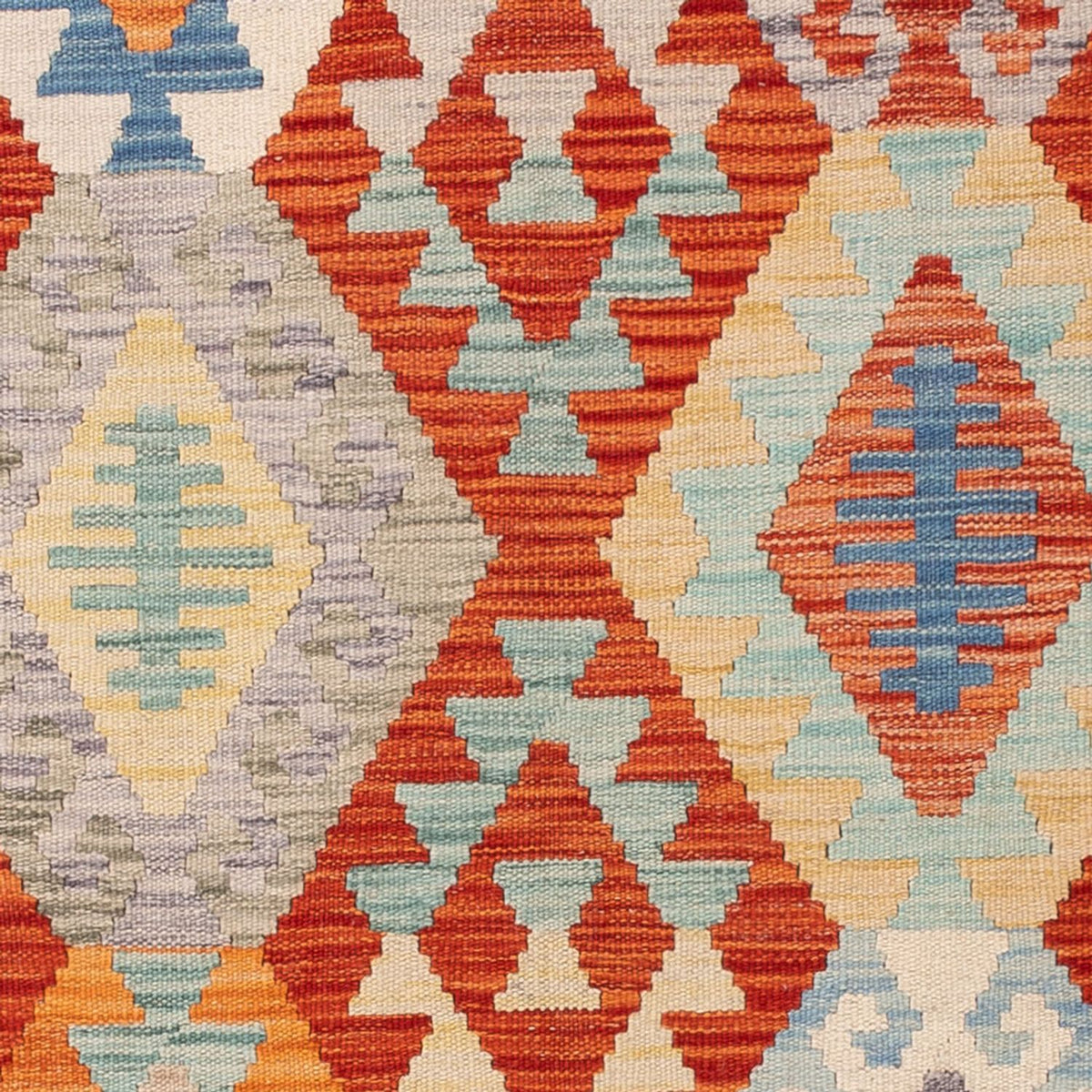 Alfombra Kelim - Splash - 180 x 127 cm - multicolor