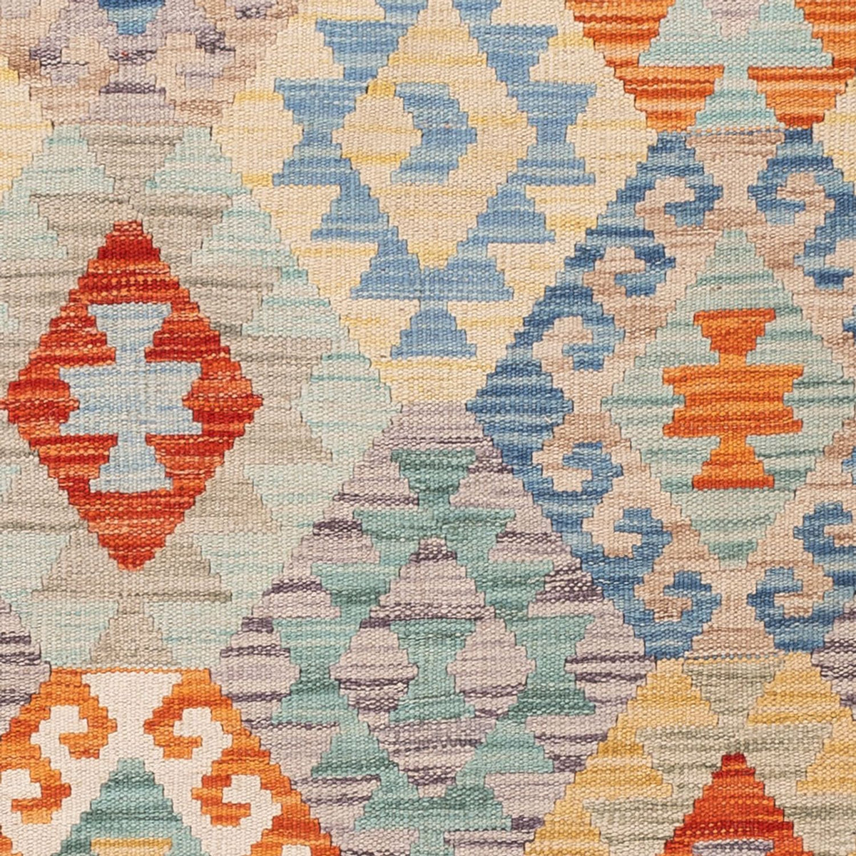 Alfombra Kelim - Splash - 177 x 128 cm - multicolor