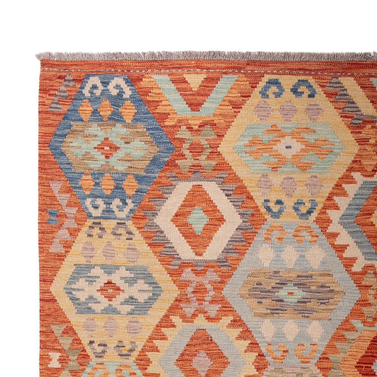 Alfombra Kelim - Splash - 310 x 204 cm - multicolor