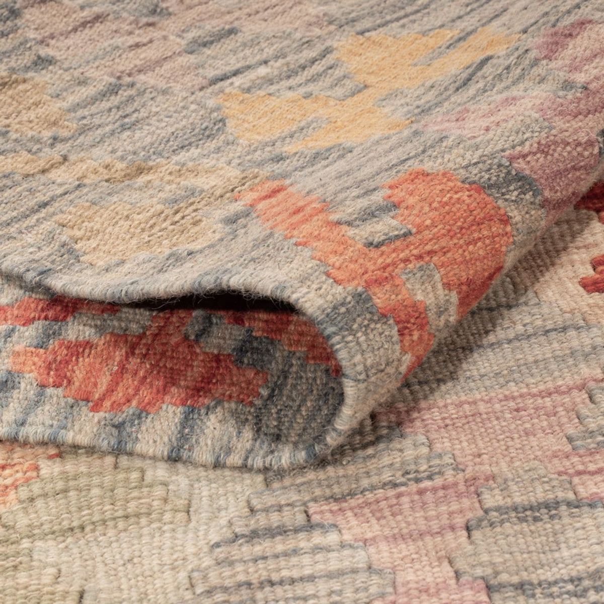 Alfombra Kelim - Splash - 184 x 122 cm - multicolor