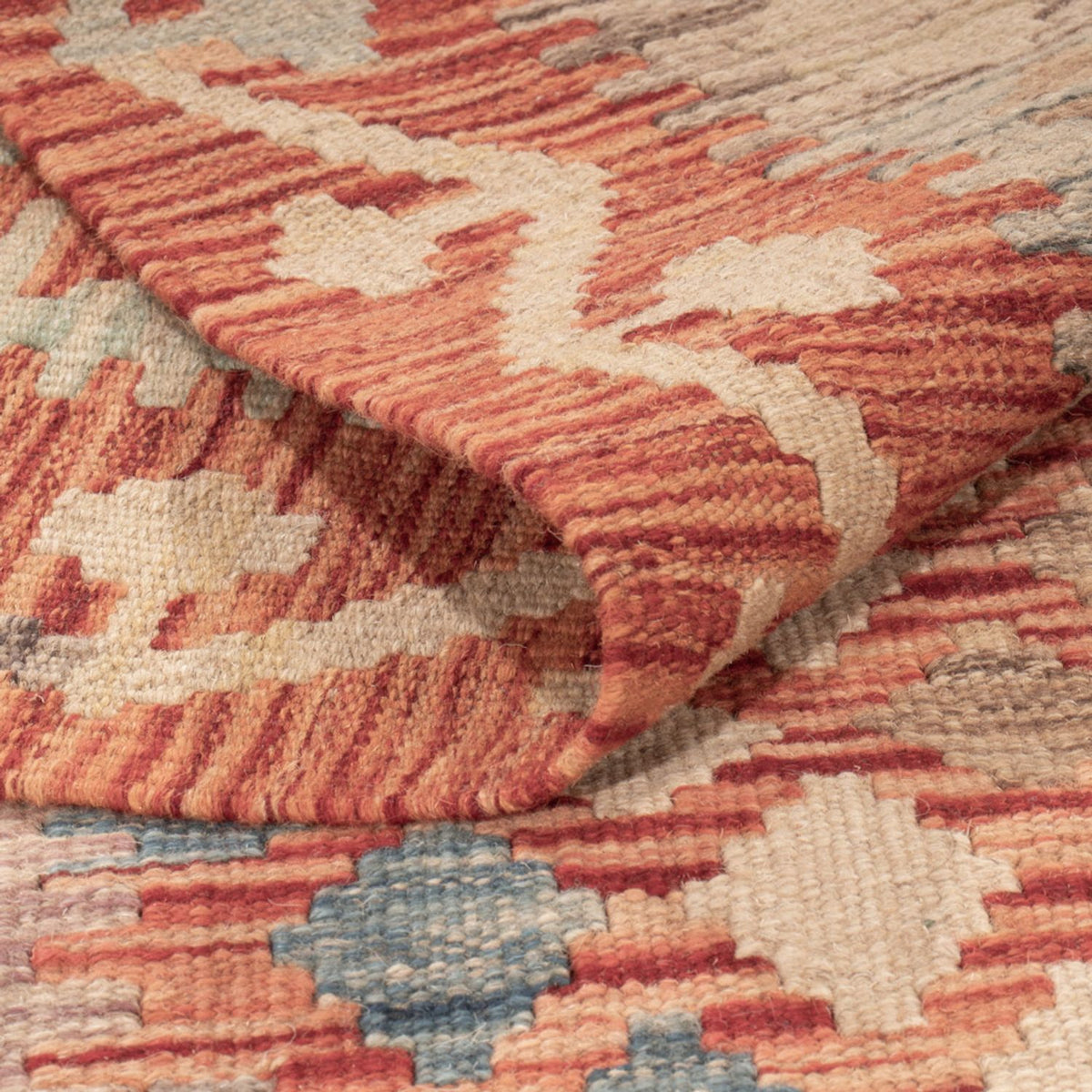 Alfombra Kelim - Splash - 200 x 122 cm - multicolor