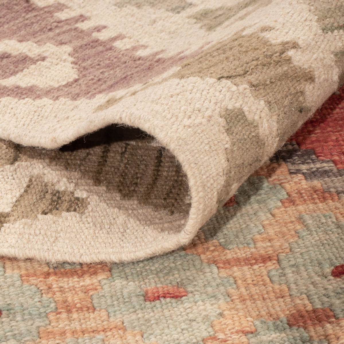 Alfombra Kelim - Splash - 184 x 120 cm - multicolor