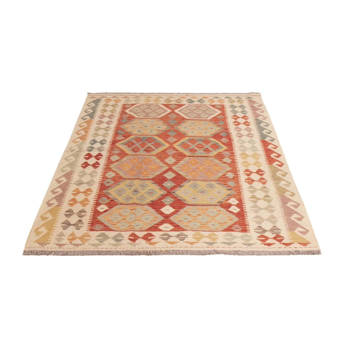 Alfombra Kelim - Splash - 184 x 120 cm - multicolor