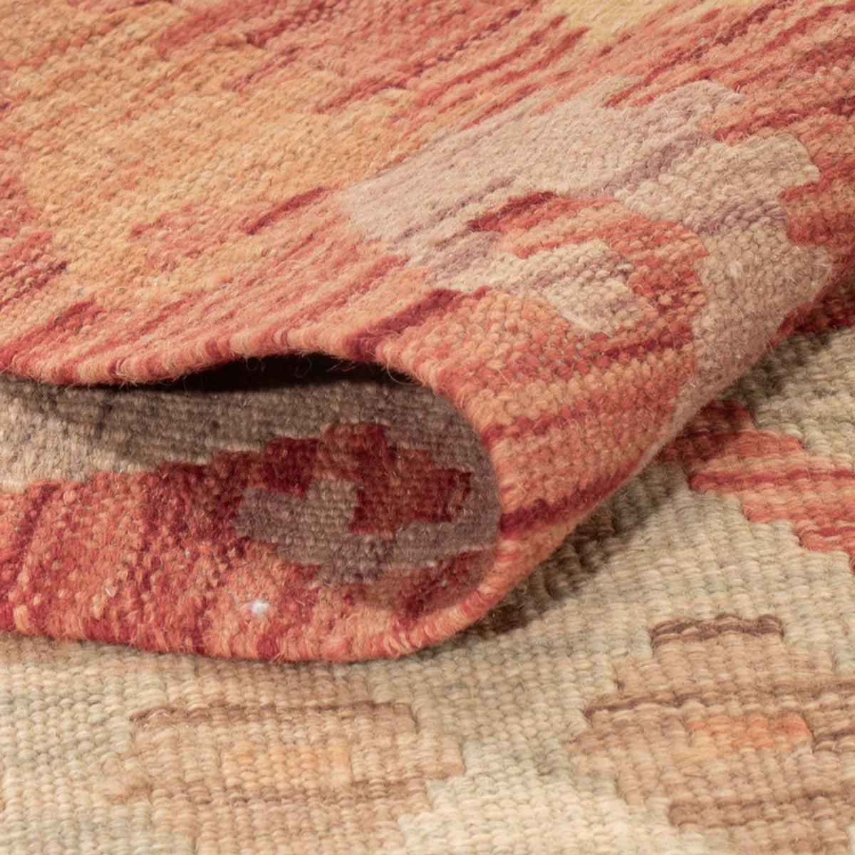 Alfombra Kelim - Splash - 194 x 117 cm - multicolor