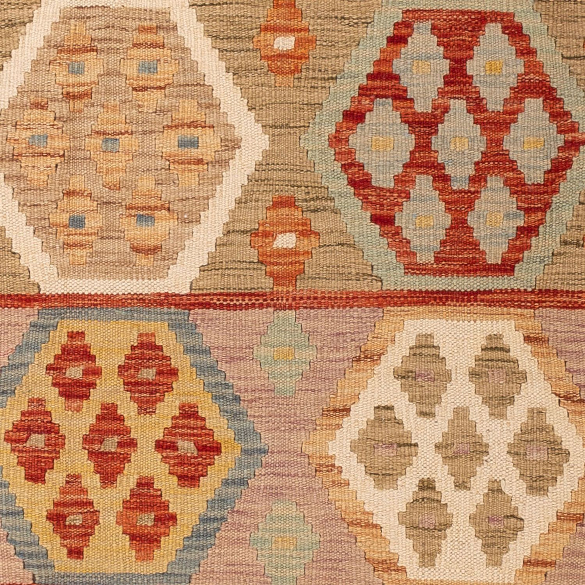 Alfombra Kelim - Splash - 185 x 122 cm - multicolor