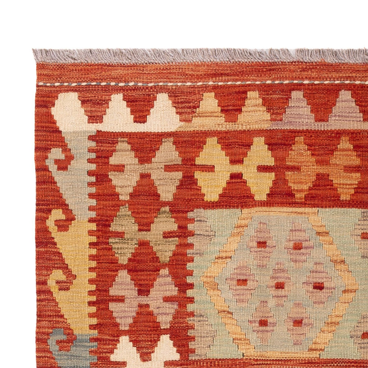 Alfombra Kelim - Splash - 185 x 122 cm - multicolor