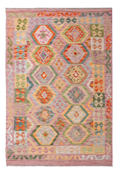 Kilim Maimana Alfombra 127x187cm - Alfombra de lana