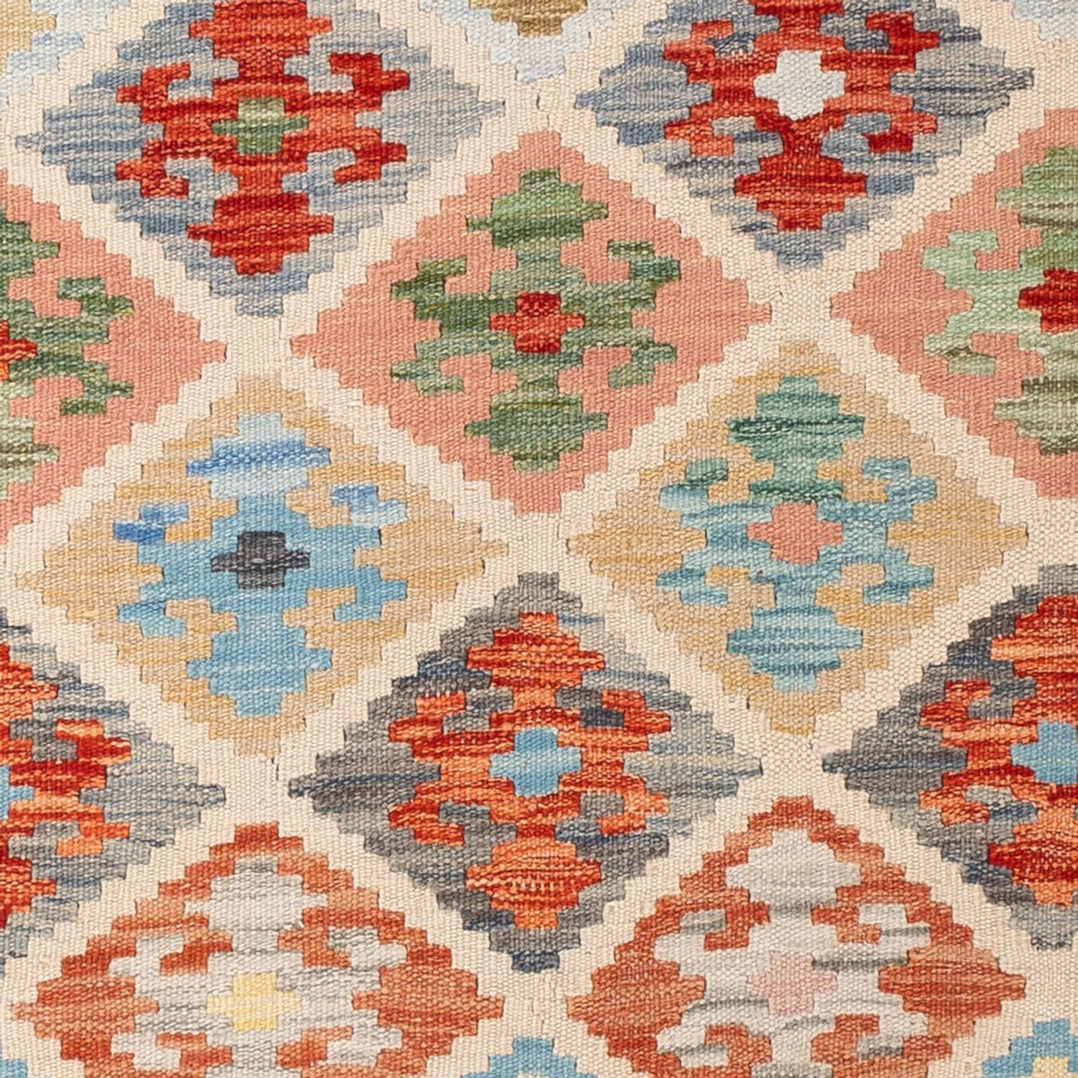 Alfombra Kelim - Splash - 171 x 129 cm - multicolor