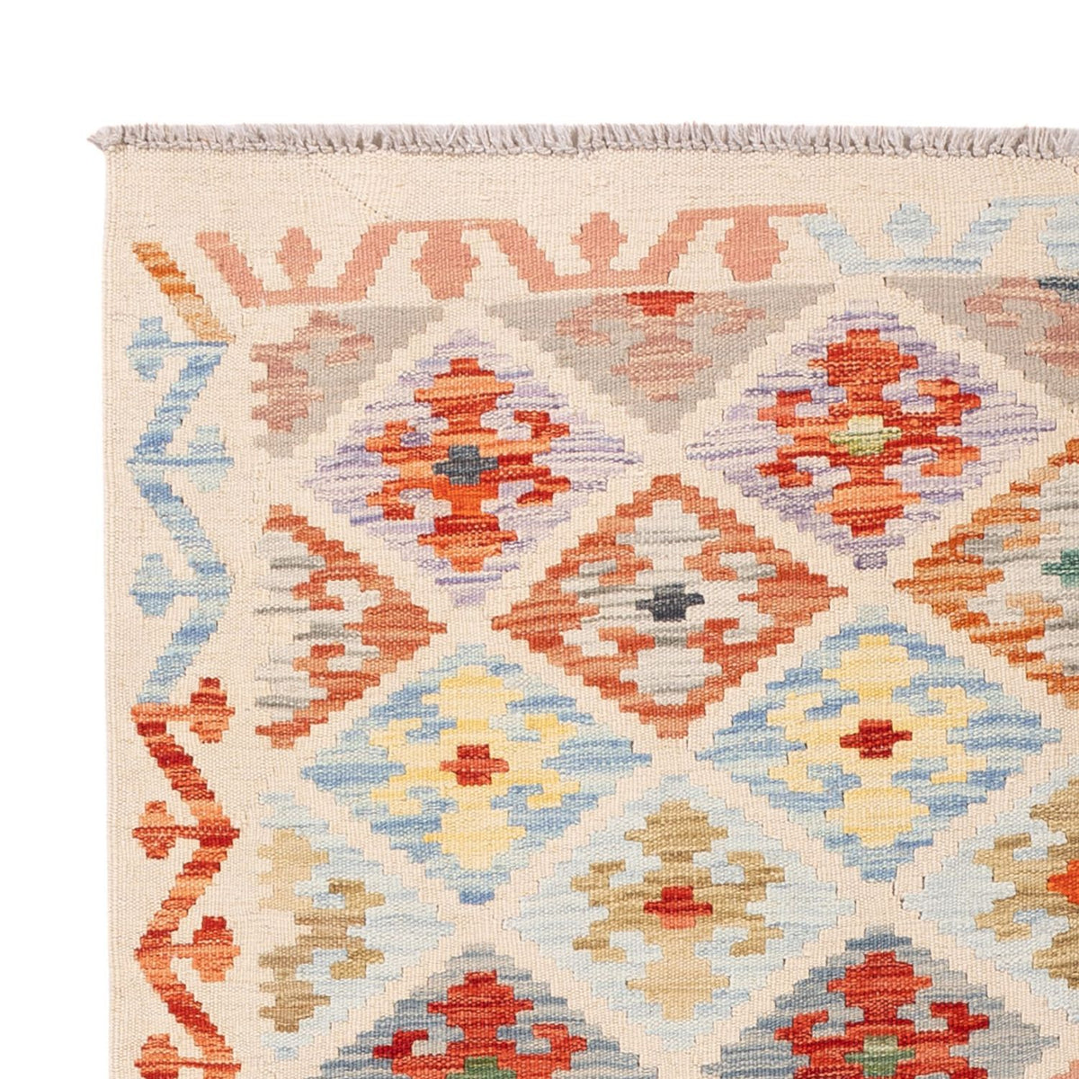 Alfombra Kelim - Splash - 171 x 129 cm - multicolor