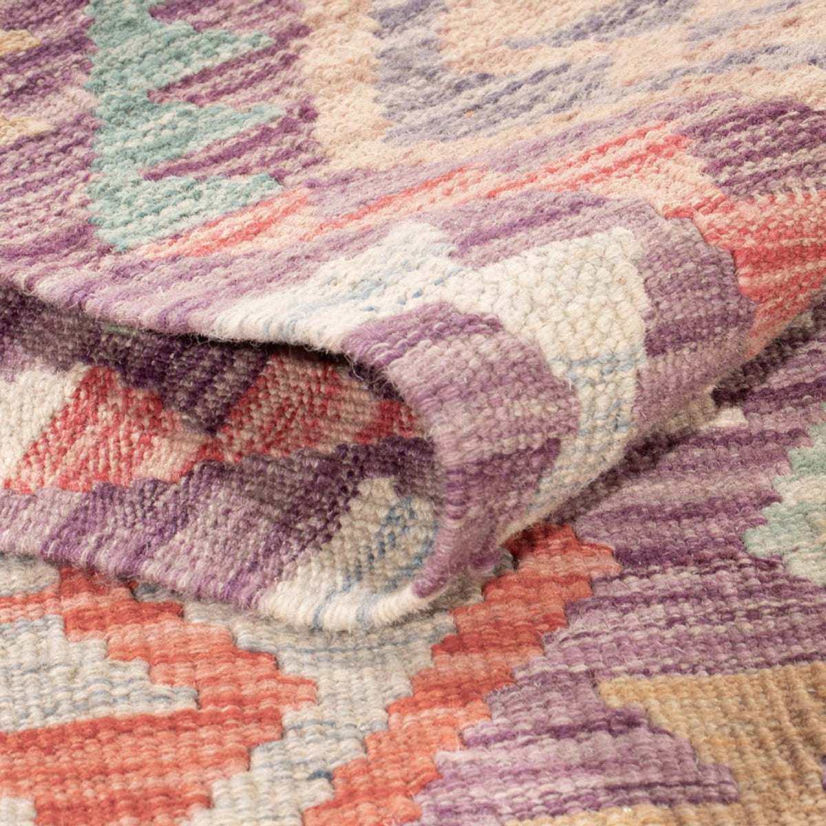 Alfombra Kelim - Splash - 172 x 122 cm - multicolor