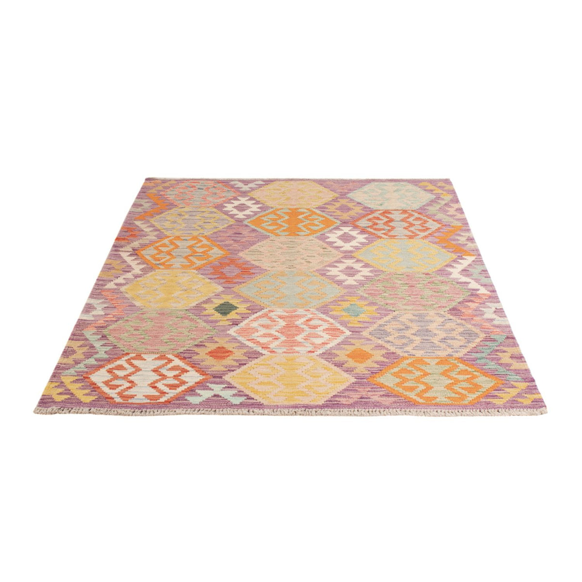 Alfombra Kelim - Splash - 172 x 122 cm - multicolor