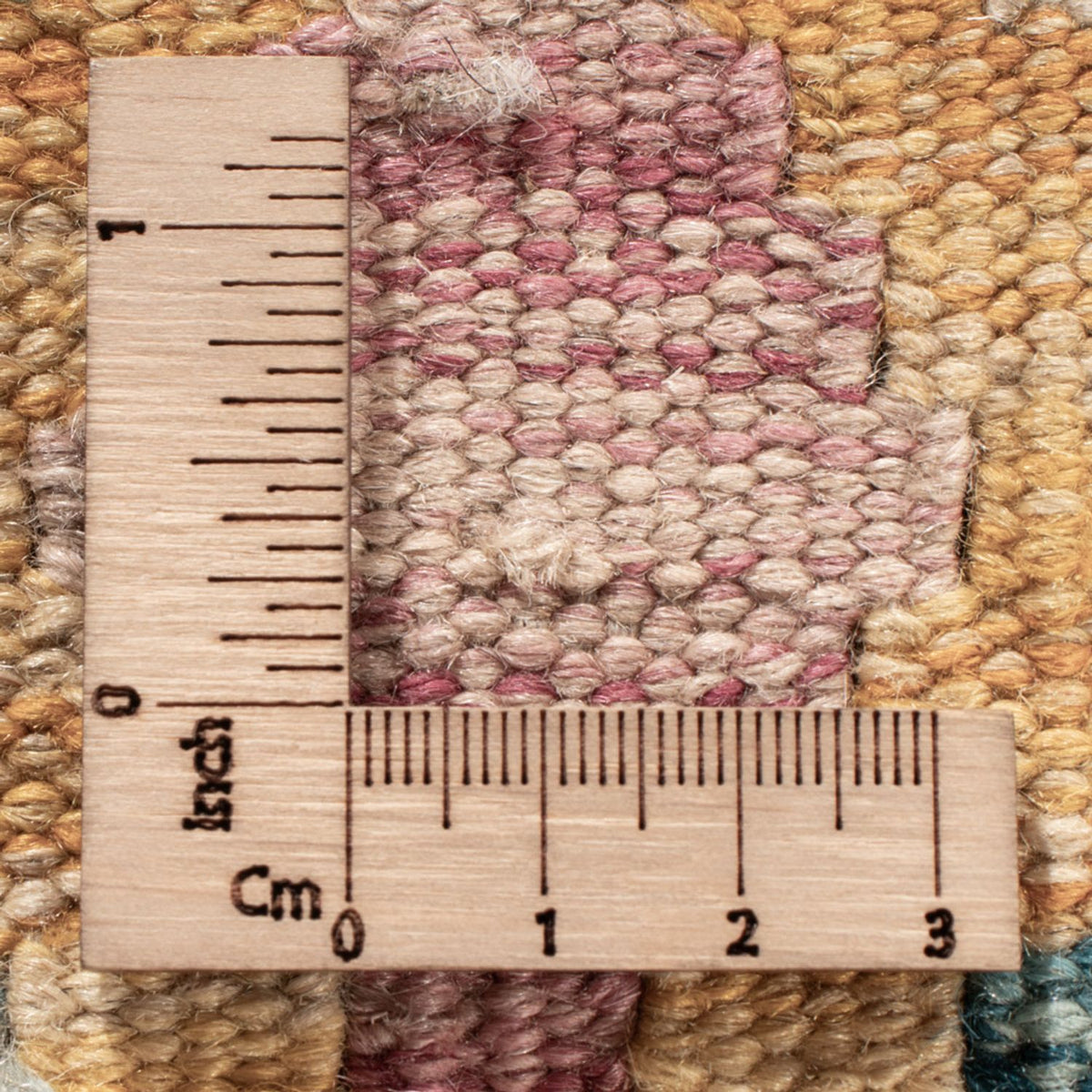 Alfombra Kelim - Splash - 177 x 124 cm - multicolor