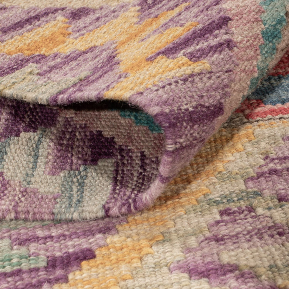 Alfombra Kelim - Splash - 173 x 124 cm - multicolor