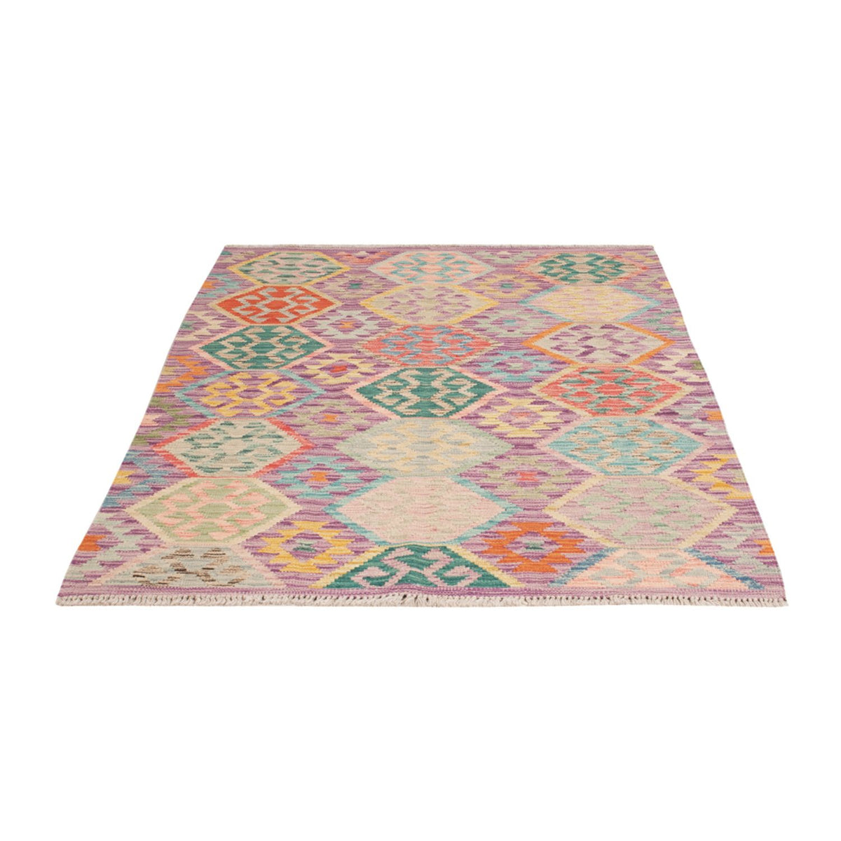 Alfombra Kelim - Splash - 173 x 124 cm - multicolor