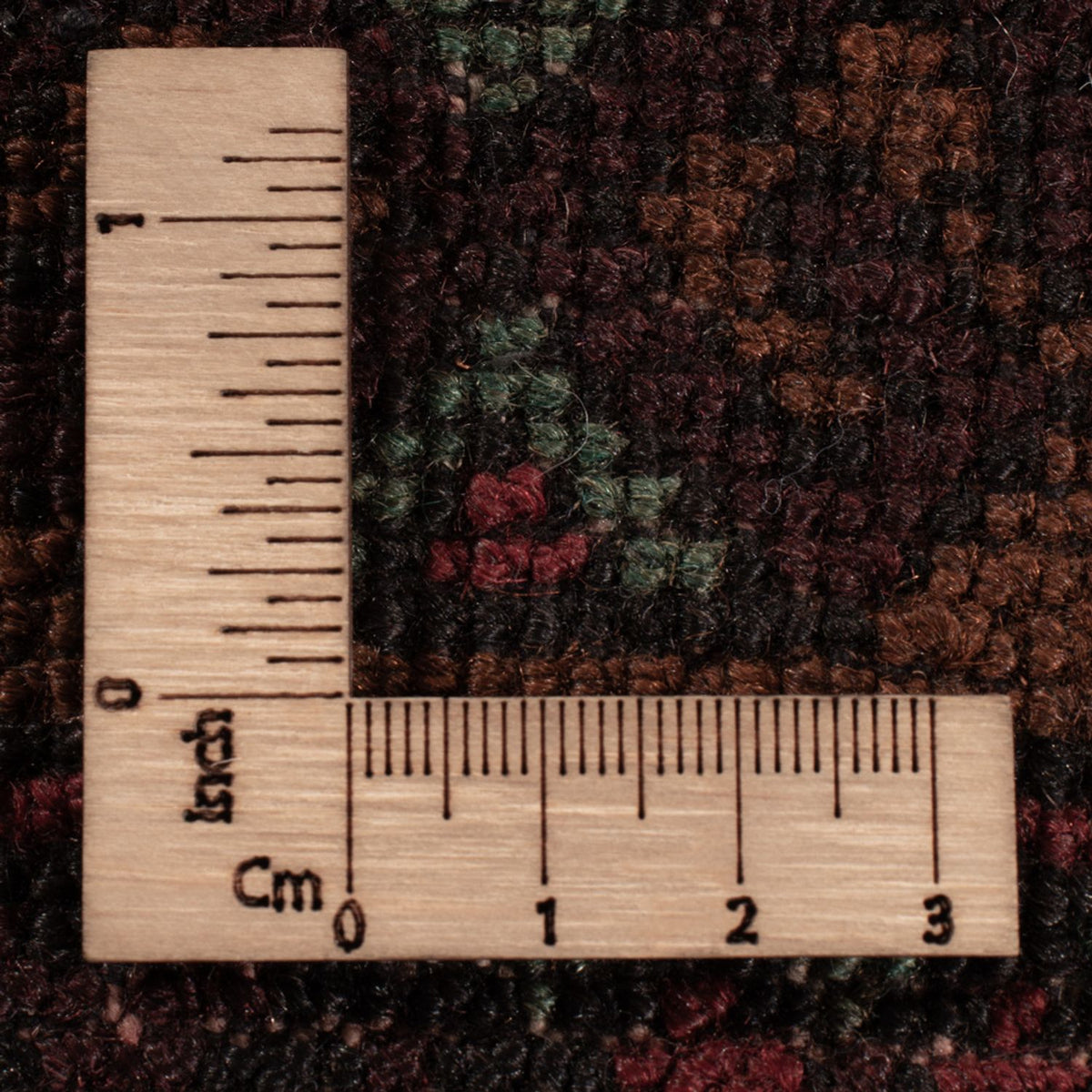 Alfombra Belutsch - 181 x 126 cm - rojo oscuro