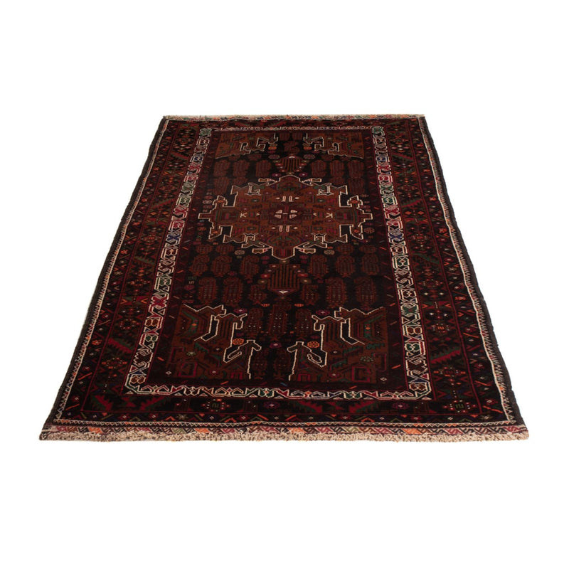 Alfombra de pasillo Alfombra Belutsch - 222 x 103 cm - rojo oscuro
