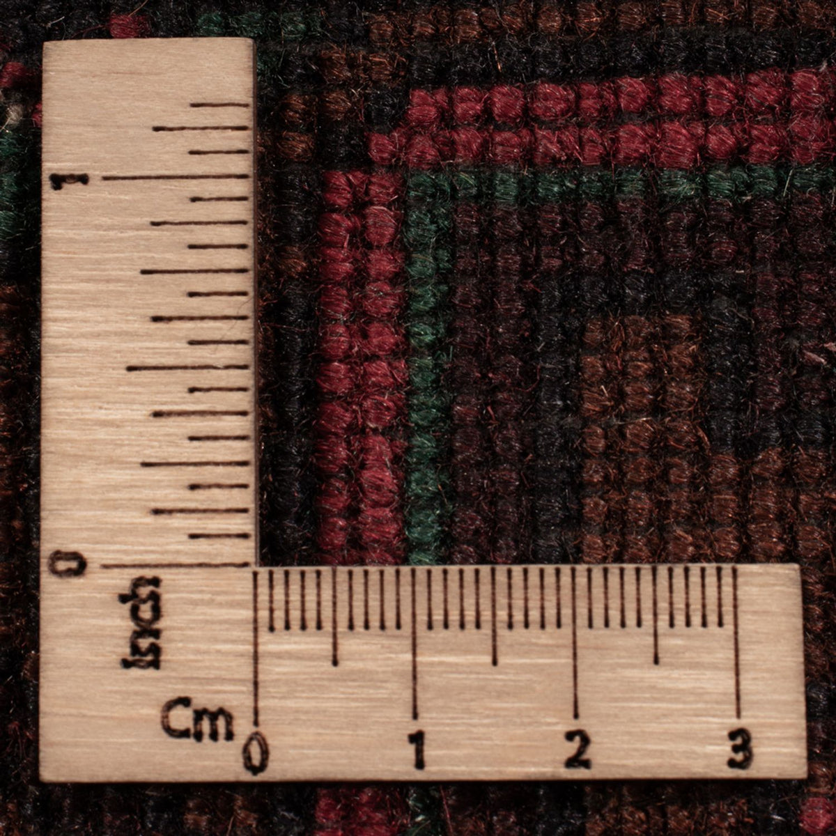 Alfombra de pasillo Alfombra Belutsch - 222 x 103 cm - rojo oscuro