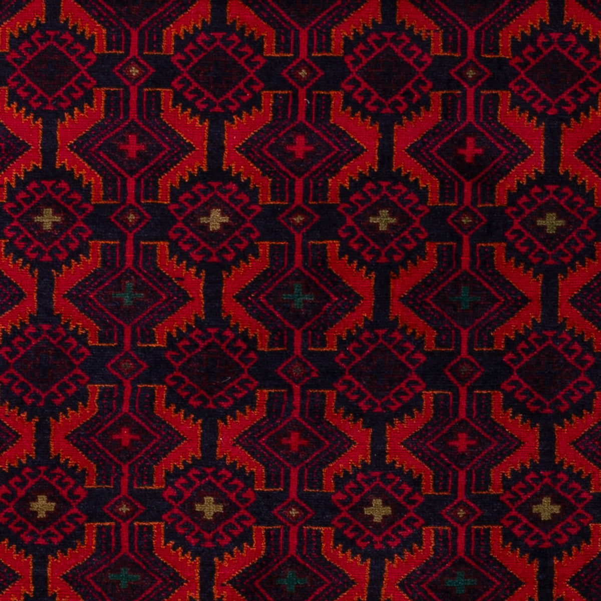 Alfombra Belutsch - 180 x 107 cm - rojo oscuro