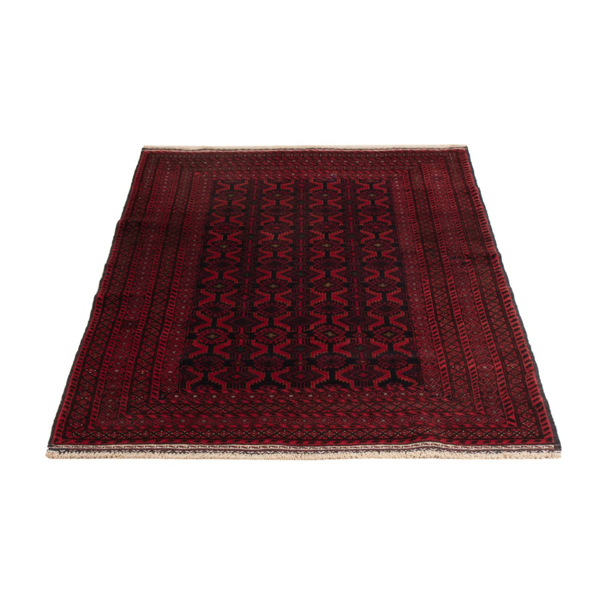 Alfombra Belutsch - 180 x 107 cm - rojo oscuro
