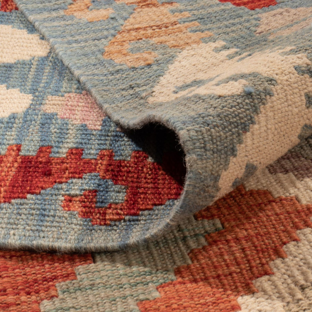 Alfombra Kelim - Splash - 300 x 200 cm - multicolor