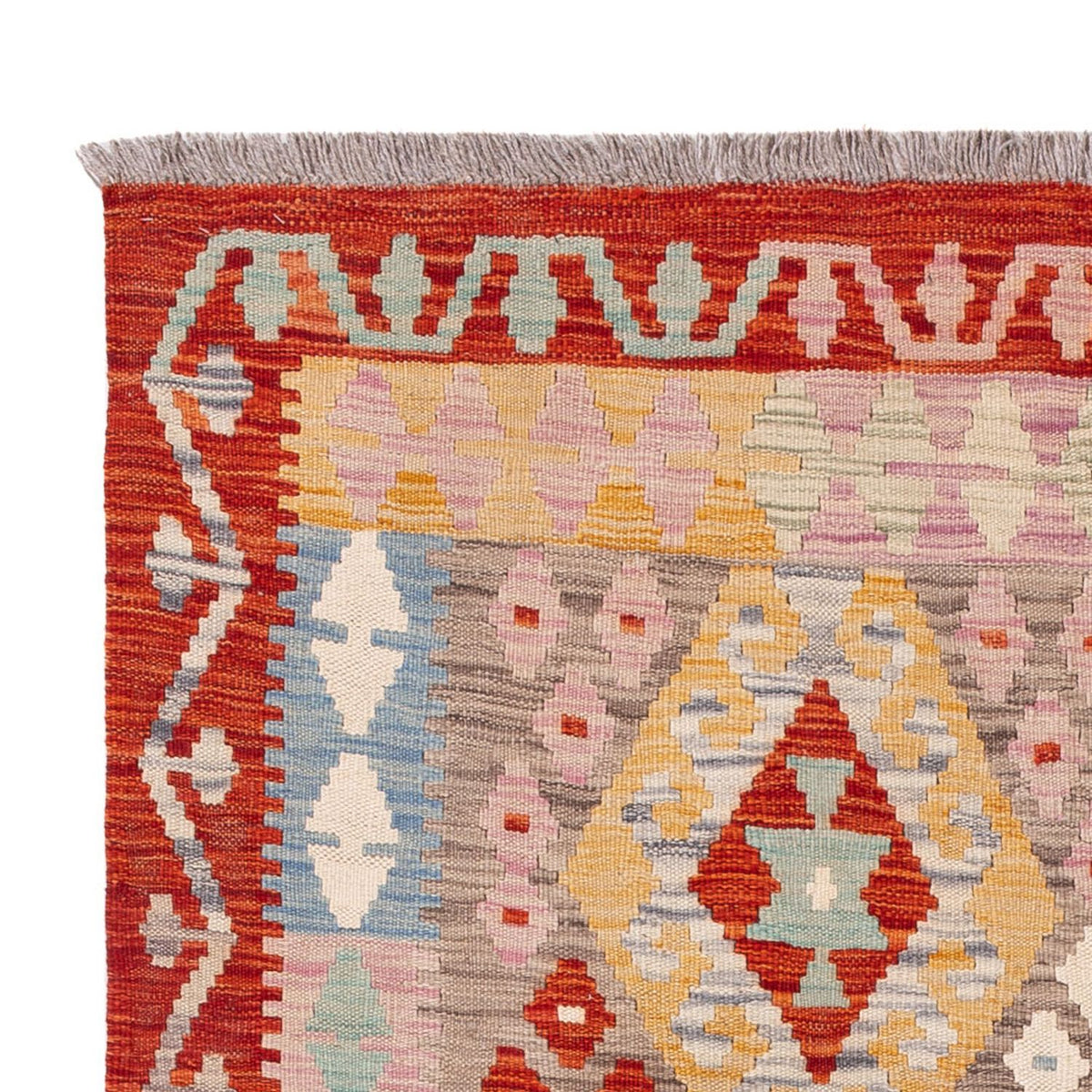 Alfombra Kelim - Splash - 176 x 118 cm - multicolor