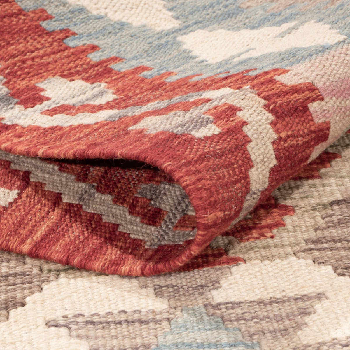 Alfombra Kelim - Splash - 176 x 118 cm - multicolor