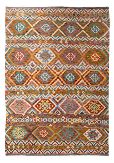 Kilim Maimana Alfombra 209x304cm - Alfombra de lana