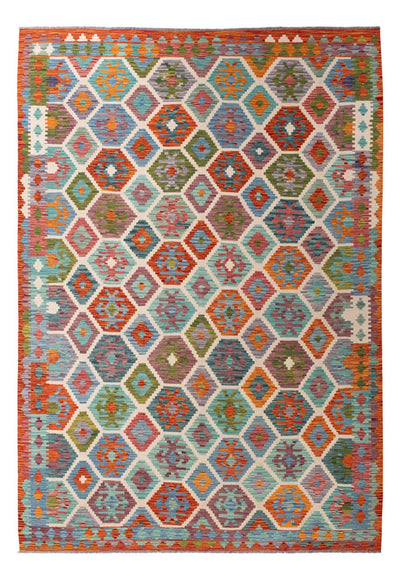 Kilim Maimana Alfombra 204x296cm - Alfombra de lana