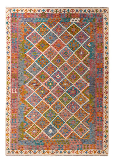 Kilim Maimana Alfombra 200x290cm - Alfombra de lana
