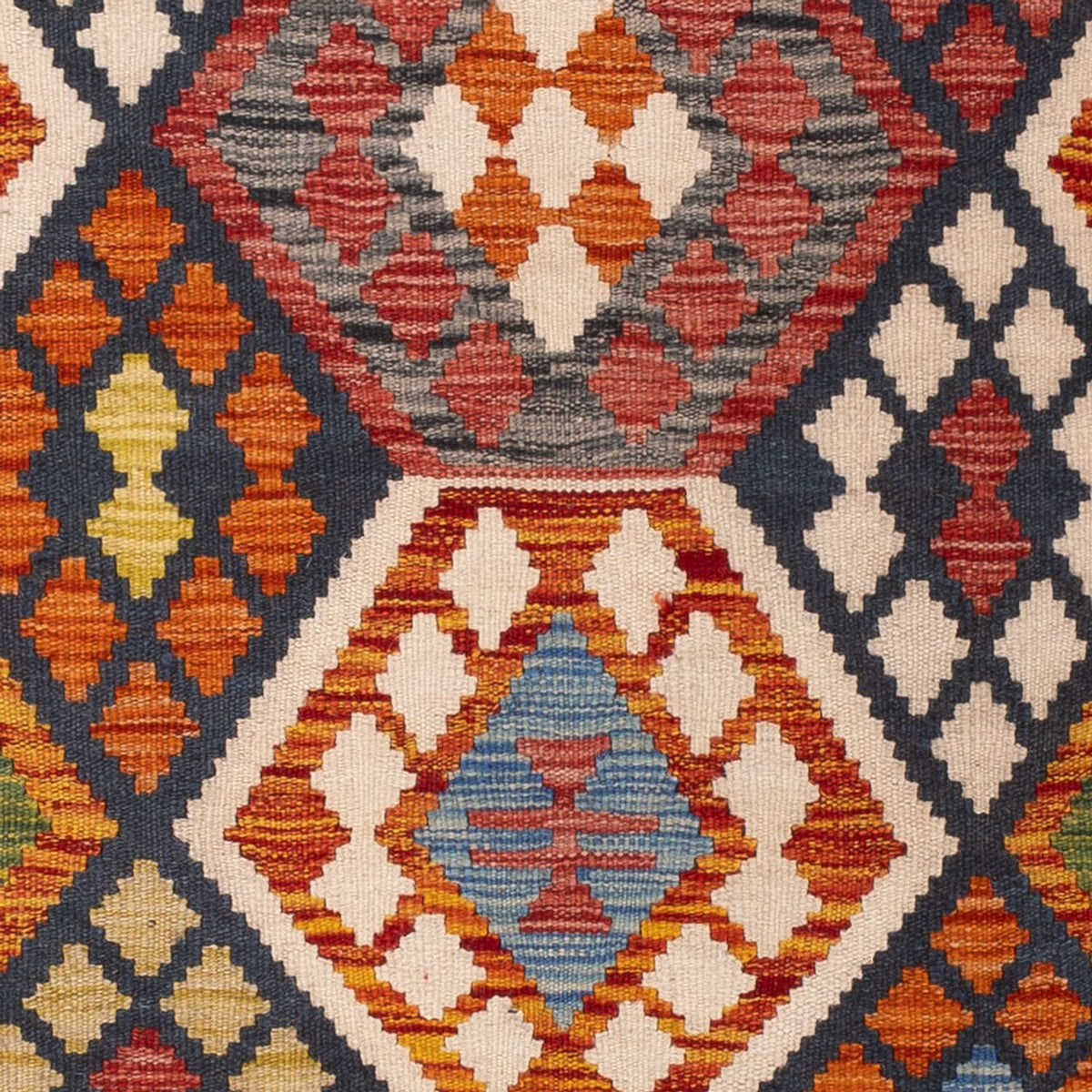 Alfombra Kelim - Splash - 176 x 128 cm - multicolor