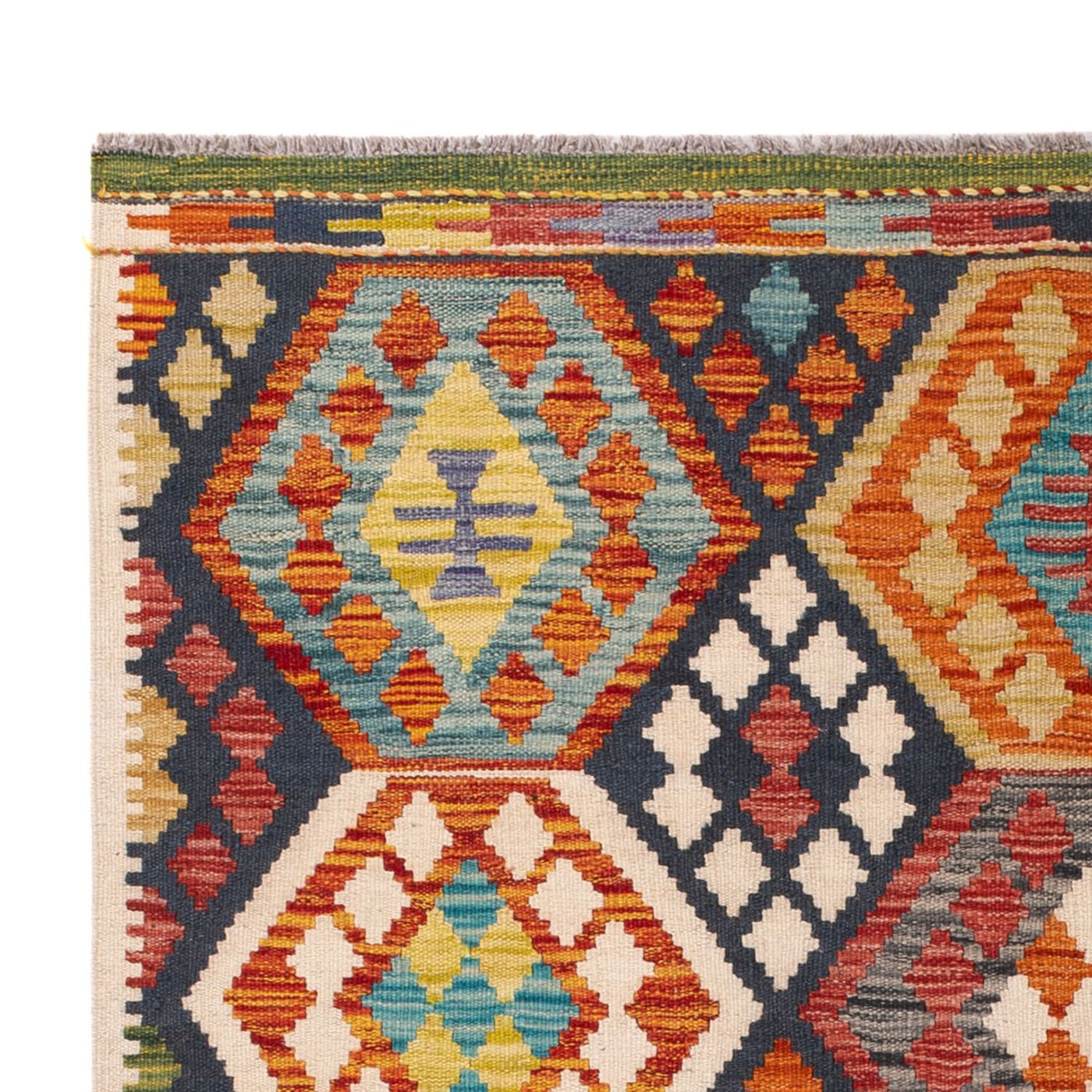 Kilim Maimana Alfombra 176x128cm - Alfombra de lana