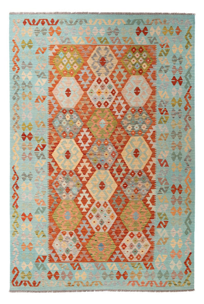 Kilim Maimana Alfombra 195x305cm - Alfombra de lana