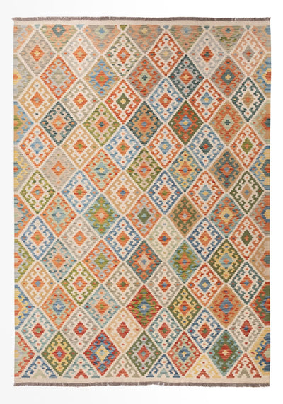 Kilim Maimana Alfombra 206x299cm - Alfombra de lana